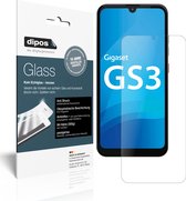 dipos I 2x Pantserfolie mat compatibel met Gigaset GS3 Beschermfolie 9H screen-protector (expres kleiner dan het glas omdat het gebogen is)