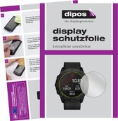 dipos I 6x Beschermfolie helder compatibel met Garmin Enduro Smartwatch Folie screen-protector