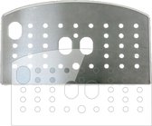 dipos I 2x Pantserfolie helder compatibel met De Longhi ECAM 21.116 Tropfblech Beschermfolie 9H screen-protector