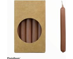 Rustik Lys - Brique - Potloodkaarsen Klein - 20 stuks - 1,2 x 10cm