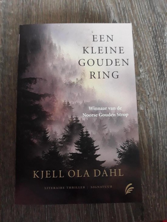 Kleine gouden ring - cover