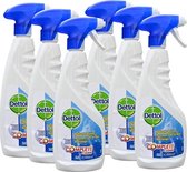 Dettol Complete Clean Anti Bacteriële Badkamer Reiniger Spray Multi Pack - 6 x 440 ml