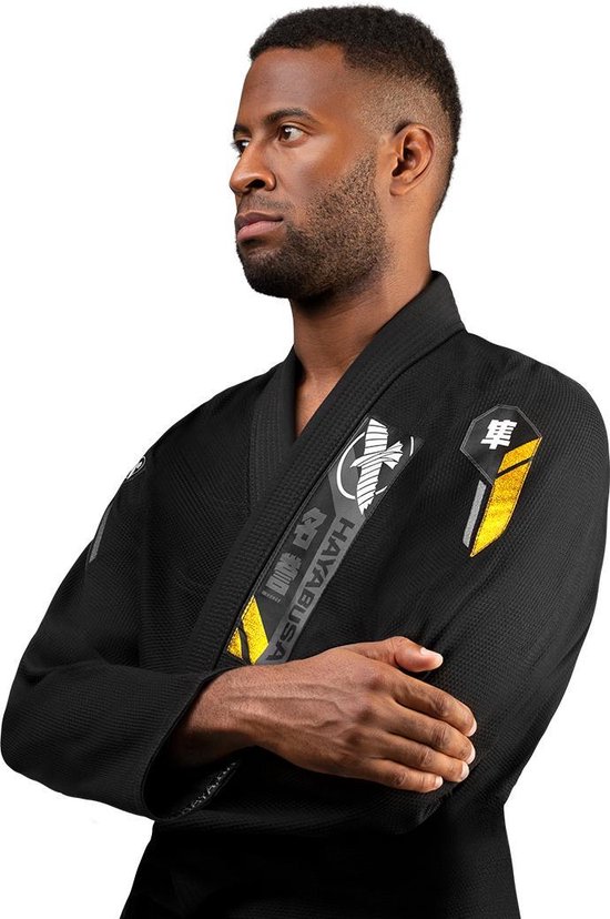 Hayabusa Ascend Léger BJJ Jiu Jitsu Gi Zwart A4