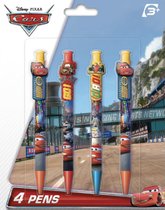Disney Cars - Balpennen - 4 Pennen - Pennen set