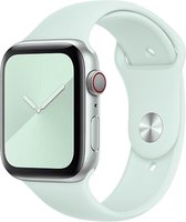 Apple Sport Band voor Apple Watch Series 1 / 2 / 3 / 4 / 5 / 6 / 7 / 8 / 9 / SE / Ultra (2) - 42 / 44 / 45 / 49 mm - Seafoam