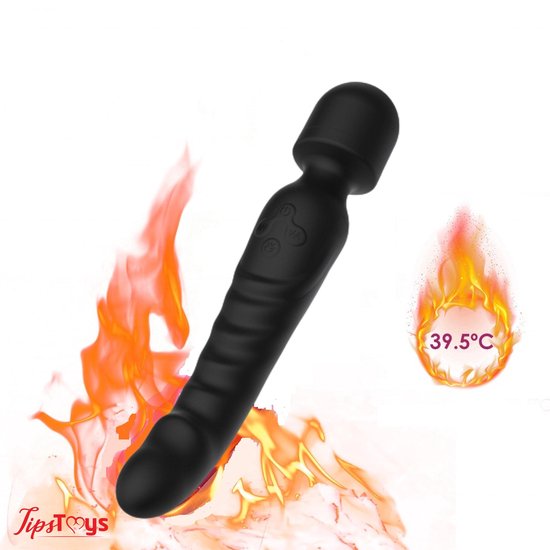 TipsToys Wand Massager Dildo Vibrators voor Vrouwen met Verwarming - Sex Toys voor Vrouwen