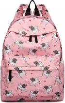 Miss Lulu Backpack - Cartable - Sac à dos scolaire Unicorn - Unisexe / Garçons/ Filles - Rose (E1401 UN-PK)