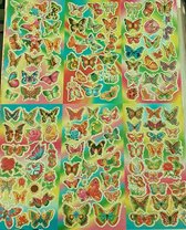 Stickers - Vlinders - Set 108 stuks