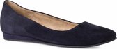 Tamaris Dames Ballerina 1-1-22118-26 805 blauw smal Maat: 39 EU