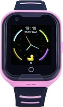 De-Online-Markt GPS horloge kinderen 4G Gratis Simkaart Wifi Roze SOS videobellen IP67 waterdicht