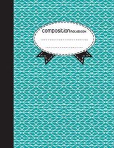 Composition Notebook, 8.5 x 11, 110 pages: Boho Style