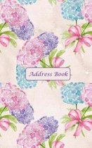 Address Book: Pretty Hydrangeas Pattern Address Book