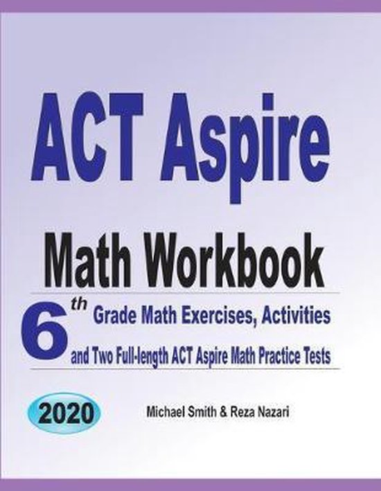 ACT Aspire Math Workbook - cover