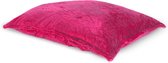 Drop & Sit Furry Zitzak - Roze - 115 x 150 cm - Voor Binnen