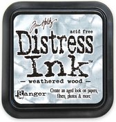 Ranger Distress Inks pad - weatheRood wood stempel pad