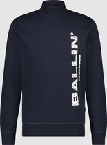 Ballin Amsterdam -  Heren Regular Fit   Sweater  - Blauw - Maat M