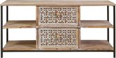 Tv-meubel Boston Sparrenhout (120 x 41 x 57 cm)