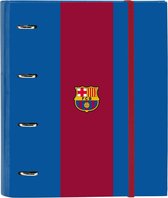 Ringmap F.C. Barcelona A4 Kastanjebruin Marineblauw