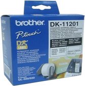 Printerlabels Brother DK11201 29 x 90 mm Wit
