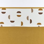 Meyco wieglaken Shapes - Honey Gold - 75x100cm