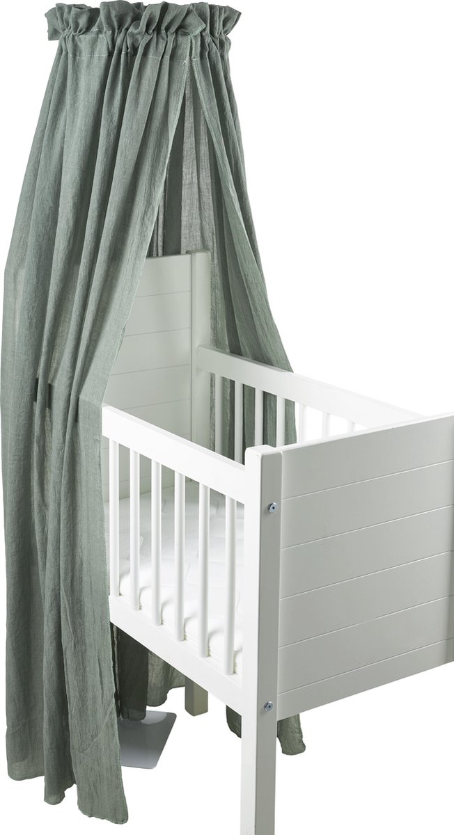 Meyco Baby Uni sluier - forest green — afbeelding 2