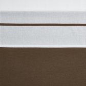 Meyco wieglaken Bies - Chocolate - 75x100cm