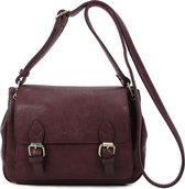 Crossbodytas Ines Delaure prune