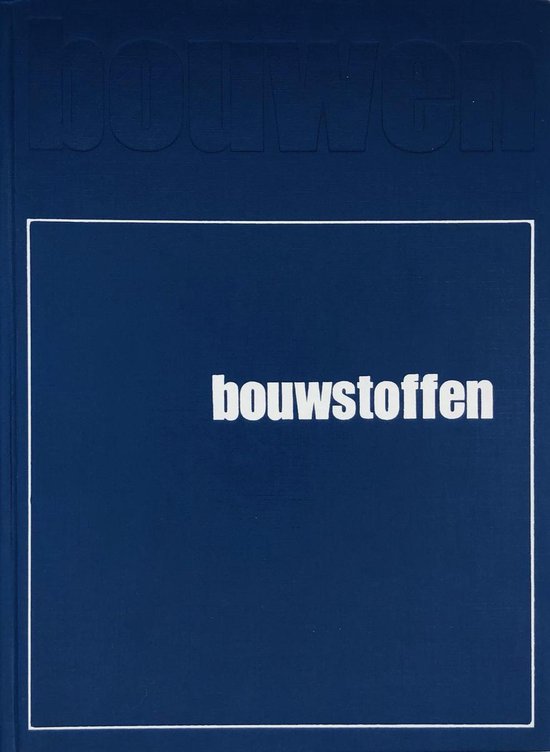 Bouwstoffen - cover