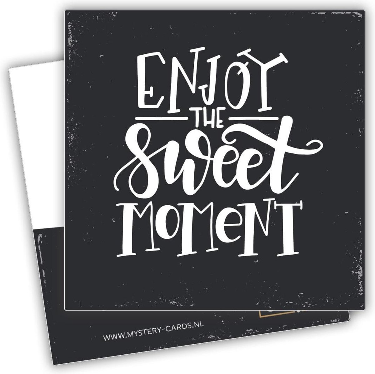 Mystery Card Enjoy the Sweet Moment - Kaart met geheime online (video)boodschap