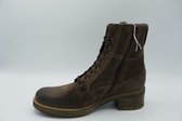 Durea- 9725 905 H- bruine veter laars/  biker boots- maat 5