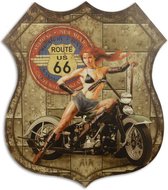 wanddecoratie - wandbord - tin