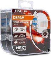 Gloeilamp voor de auto OS9006NL-HCB Osram OS9006NL-HCB HB4 51W 12V (2 Onderdelen)