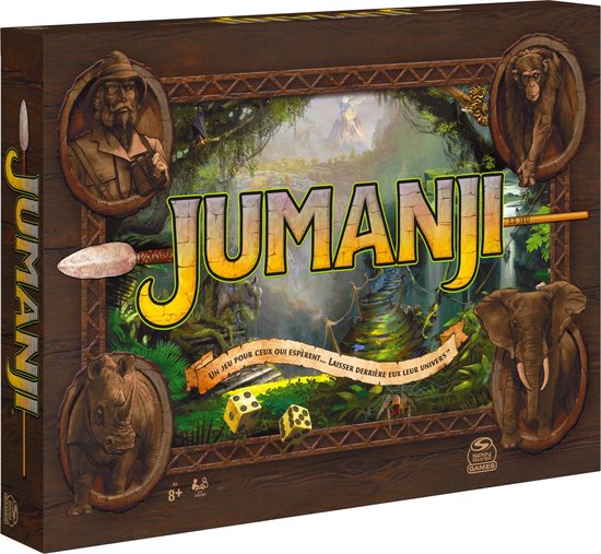 Thumbnail van een extra afbeelding van het spel Spin Master Games Jumanji Le Jeu - nieuwste editie van het klassieke avonturenbordspel