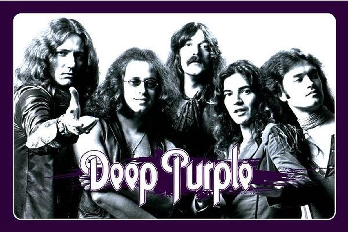 Wandbord - Deep Purple