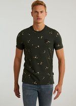 Chasin' T-shirt LEON - GREEN - Maat S