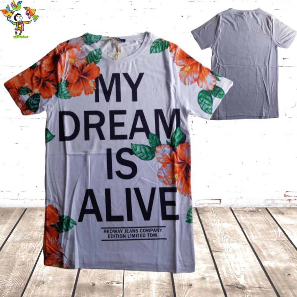 Heren t-shirt My Dream -Violento-M-t-shirts heren