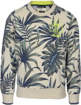 J&JOY - Sweatshirt Jongen 08 Rain Forest Leaves Crewneck