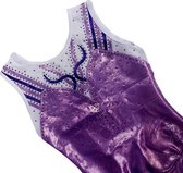 Sparkle&Dream - Turnpakje Lize Lila - AME | maat XS - Gympakje voor Turnen en Gymnastiek