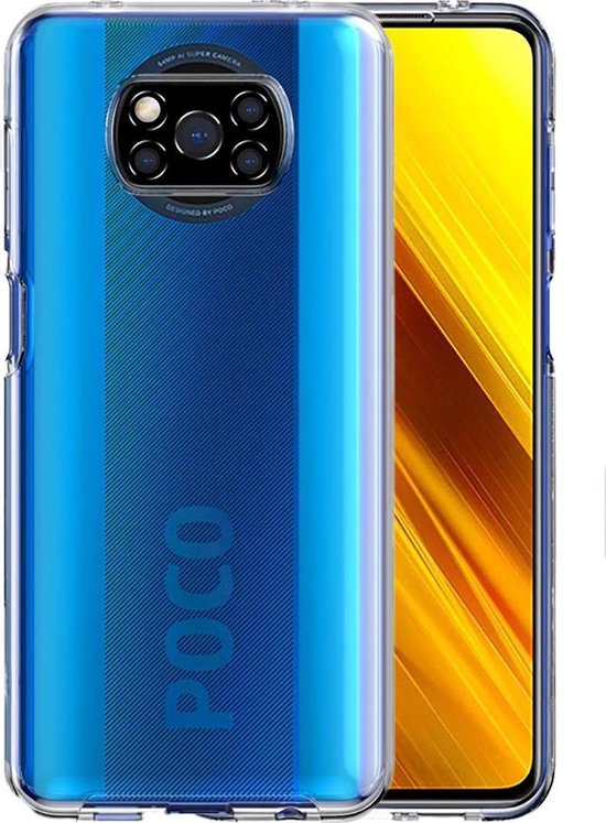 Etui transparent pour Xiaomi Poco X3 Pro - Etui antichoc en silicone pour Xiaomi  Poco