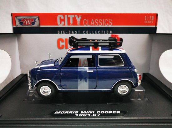 Miniature 1/18 - Mini Cooper R50 2001 - Motor Max - Neuve en boite - Jeux & Jouets