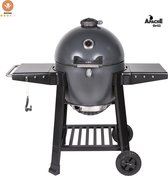 Apache Grill 21 inch Kamado BBQ Egg | Houtskool | zwart | 50cm grill oppervlak | dubbelwandig & geïsoleerd