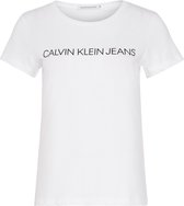 Calvin Klein Plus Core Institutional  T-shirt - Vrouwen - Wit