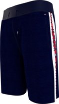 Tommy Hilfiger Short Sportbroek - Maat L  - Mannen - Navy - Wit - Rood