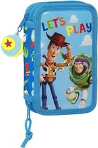 Pennenzak Toy Story Let's Play Blauw (28 pcs)