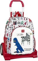 Schoolrugzak met Wielen Evolution Algo de Jaime Wit Multicolour