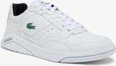 Lacoste Game Advance Luxe01212 Heren Sneakers - White/Black - Maat 44.5