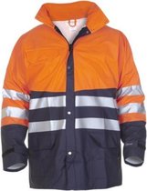 Hydrowear parka Vernon fluororanje-marine