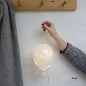 Large Hanging Pearlescent Balloon LED Lamp