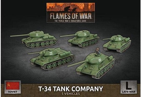 Afbeelding van het spel T-34 Tank Company (Plastic)