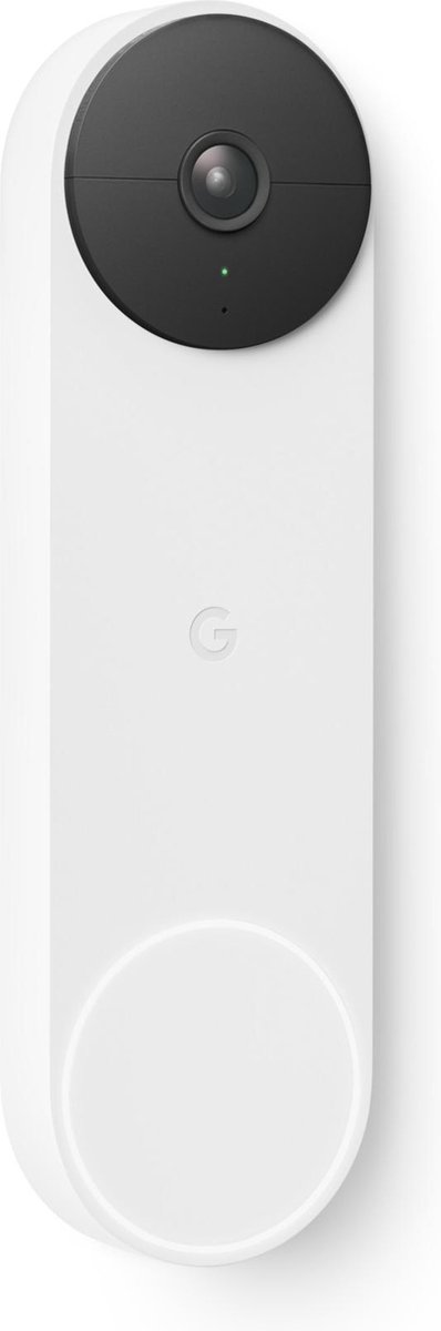 Afbeelding 3 van Google Nest Videodeurbel - Deurbeldrukker - Batterij - Wit
